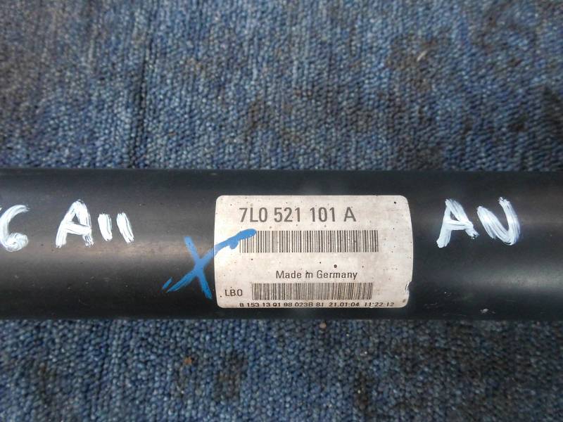 фото №2, Wał приводной 7l0521101a touareg 7l 3.2 b передний