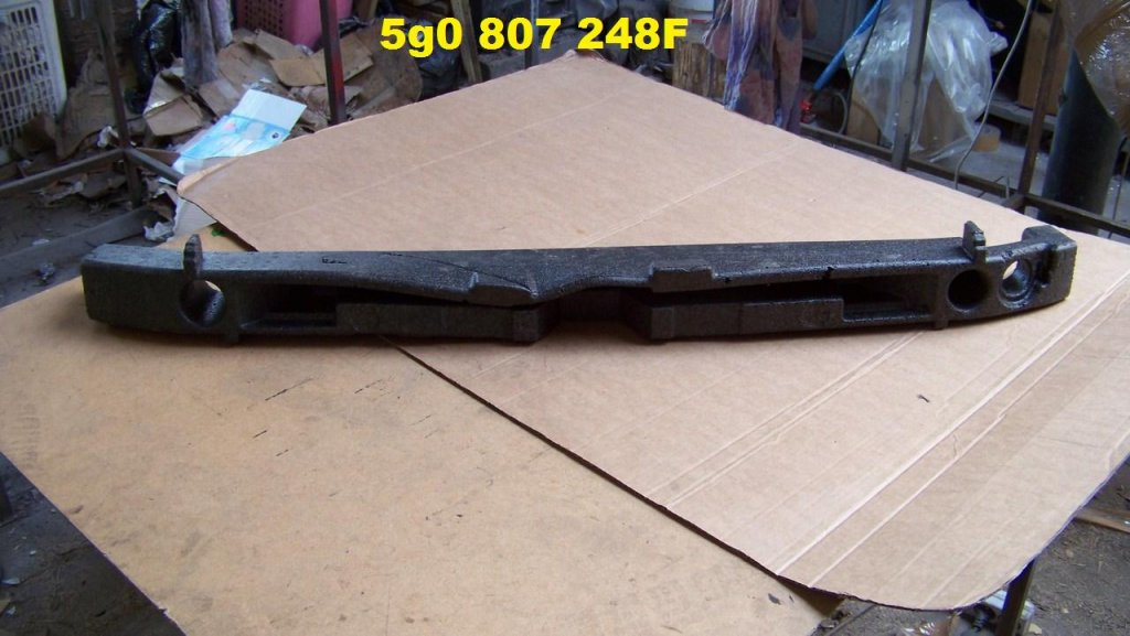 фото №1, Volkswagen golf vii 7 пенополистирол абсорбер бампер