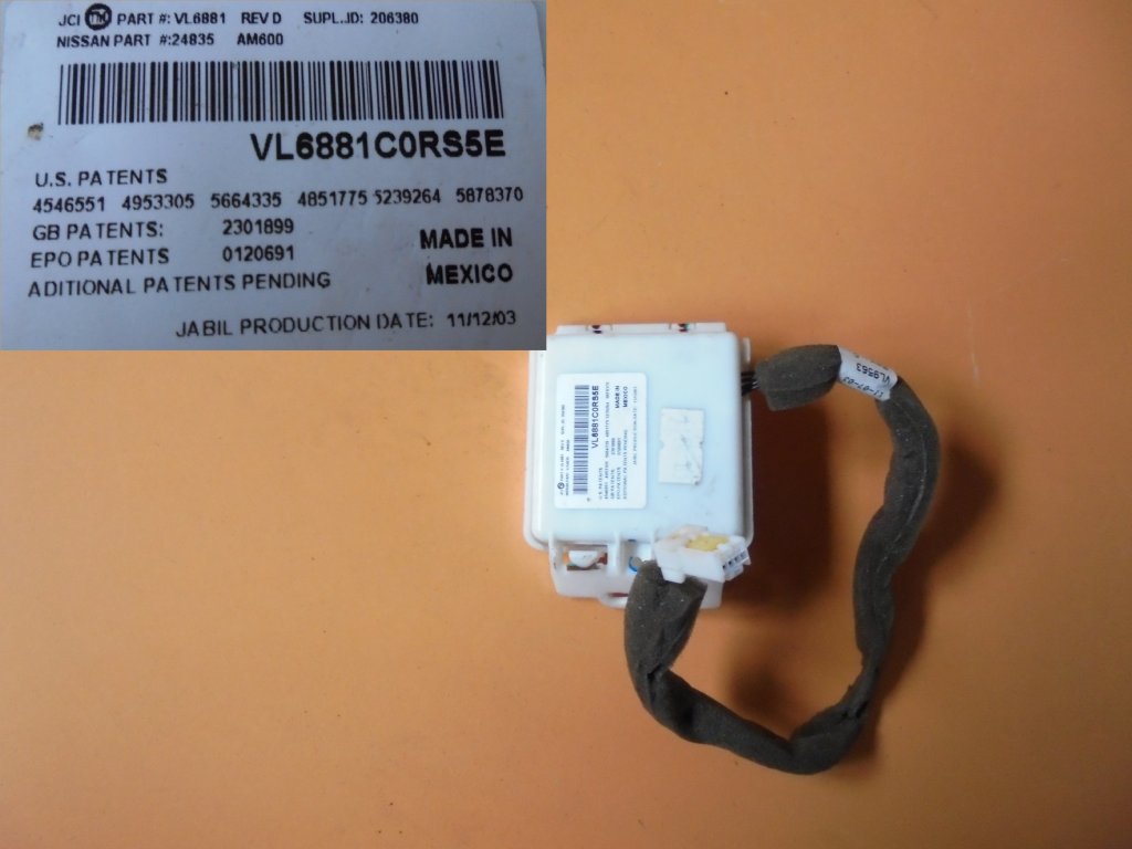 фото №1, Infiniti модуль датчик температури 24835am600