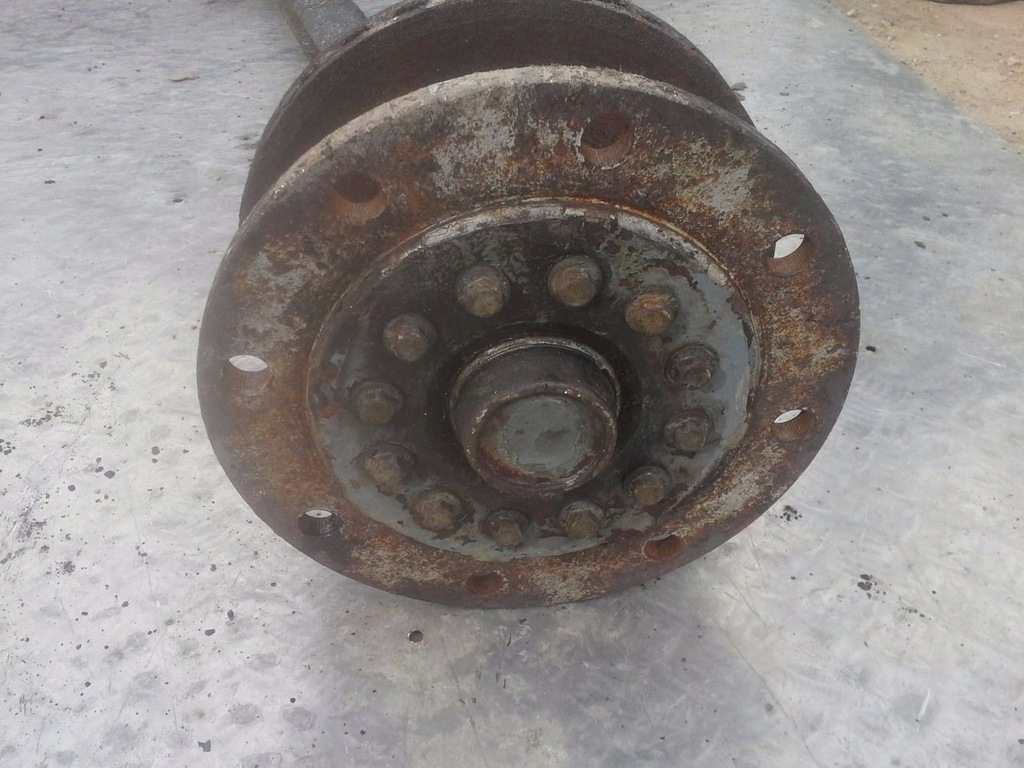 фото №9, Daf 1000 ae10c oś передня балка перед поворотний кулак