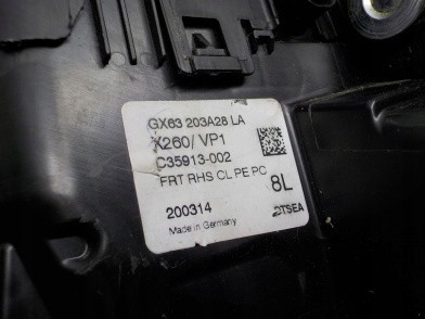 фото №6, Jaguar xf x260 15- замок двері правий перед europa