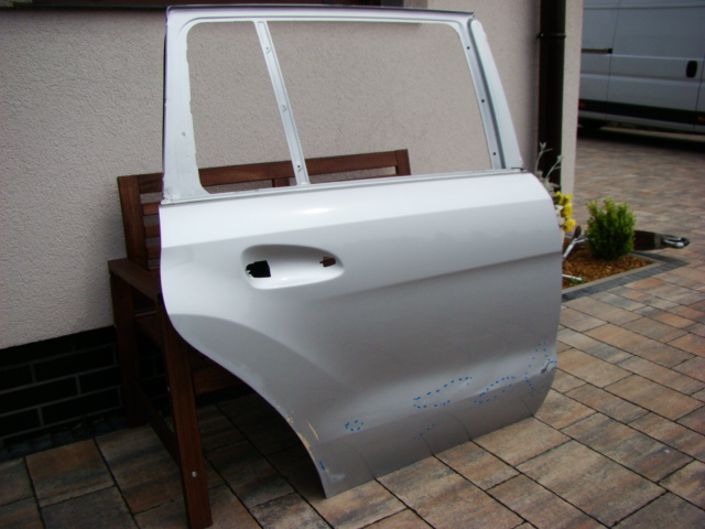 фото №2, Mercedes gl w166 двері правий задня задні