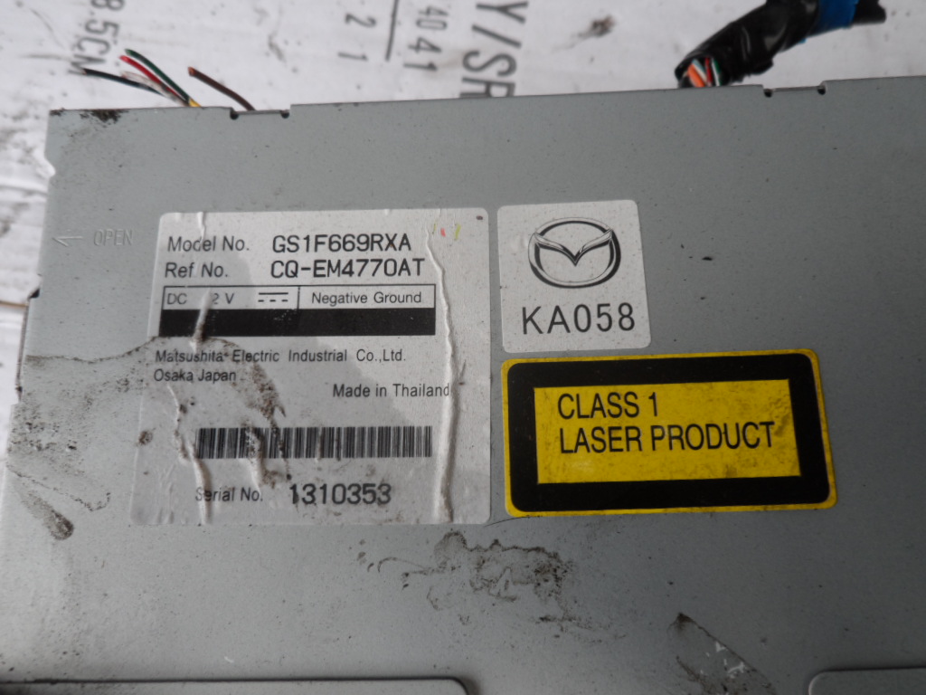 Mazda 6 gh 08-10 радио cd mp3 Цена