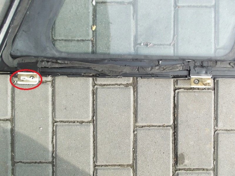 фото №4, Mitsubishi space wagon 91- стекло кузовная левая