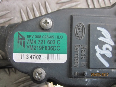 фото №15, Педаль газа потенциометр vw sharan 00-03r