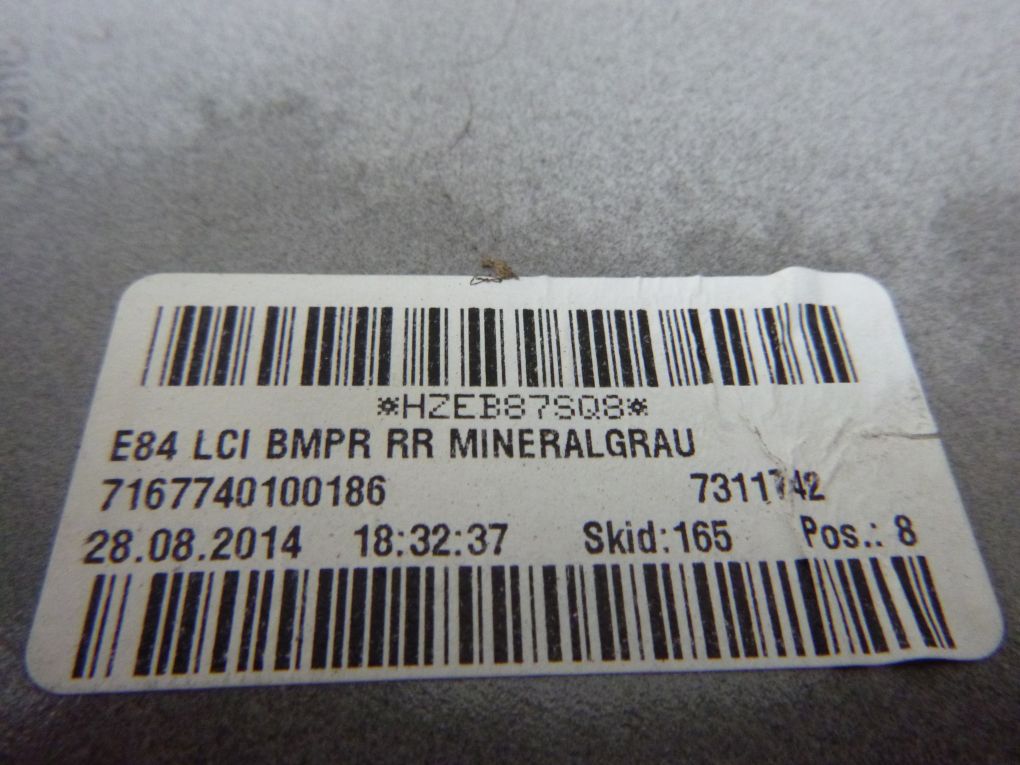 фото №9, Bmw x1 e84 lci lift бампер задний задняя