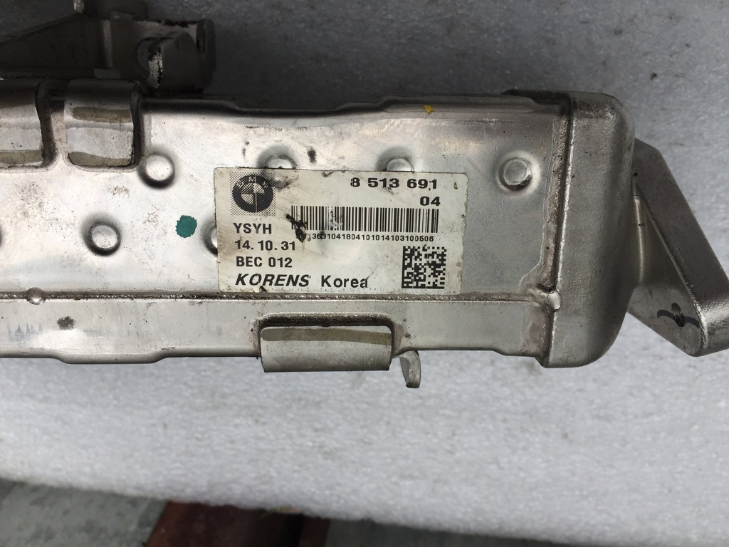 фото №4, Bmw 5 f10 f20 f30 f31 f34 g11 радіатор вихлопних газів egr