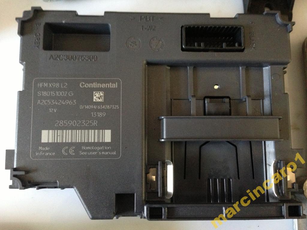 Купити Зчитувач карта renault clio iv 1.5 dci 285902325r