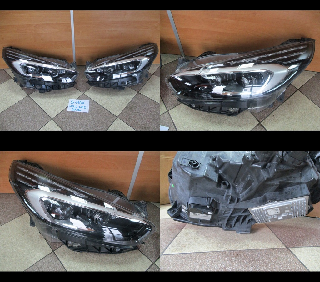 фото №1, Лампа full led ford s-max smax 16r левая