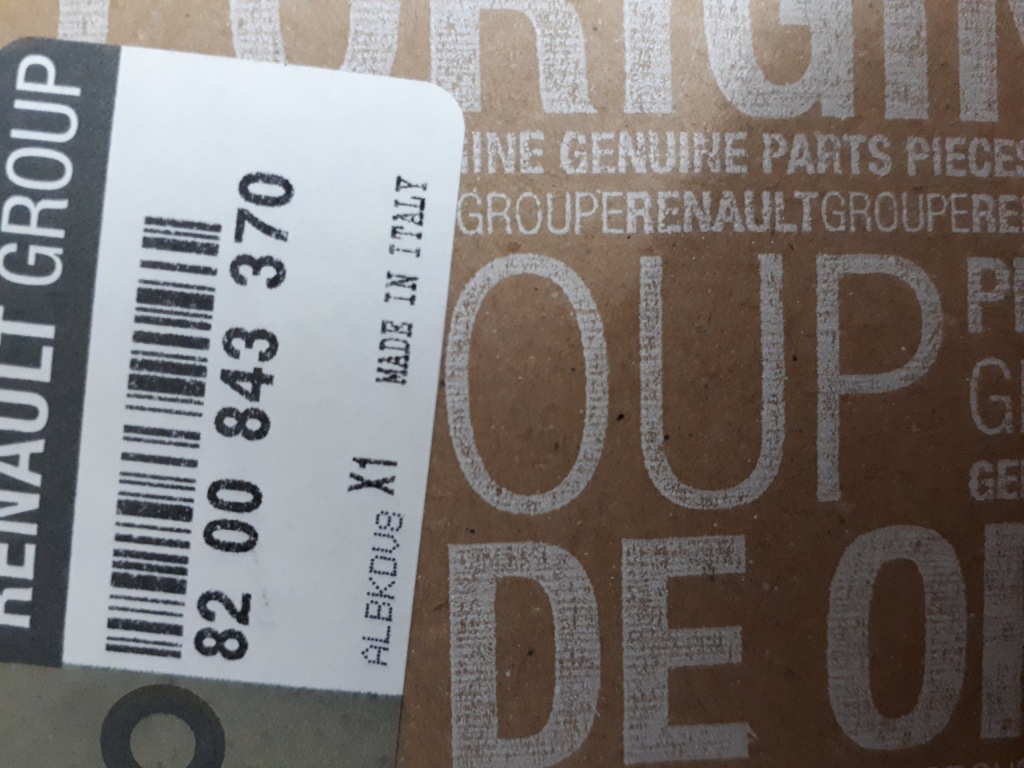 фото №3, Дроссельная заслонка заслонка воздуха 1.9 dci renault laguna ii 2 espace оригинал