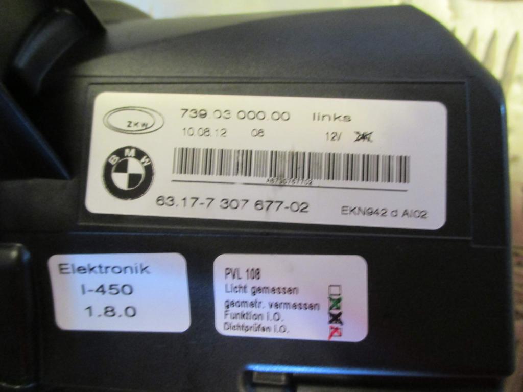 фото №3, Противотуманная фара левый bmw f15 x5