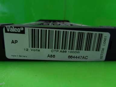 фото №4, Електрична обігрівач renault megane ii 1.9 dci