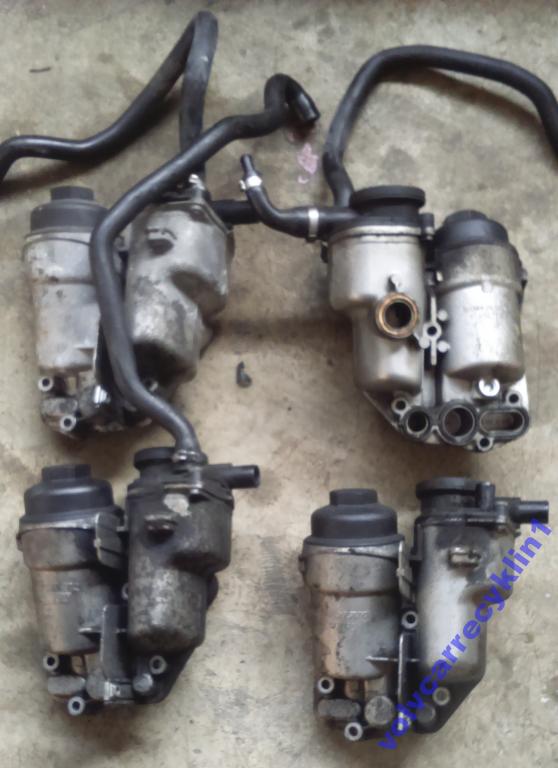 Купити Volvo d5 корпус фільтра оливи кришка патрубок вентиляція картера -