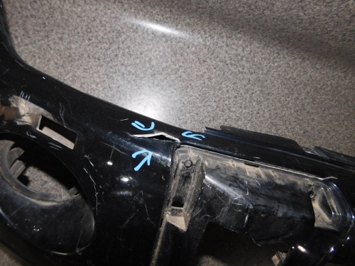 фото №7, Mitsubishi pajero 06-11 бампер передний перед