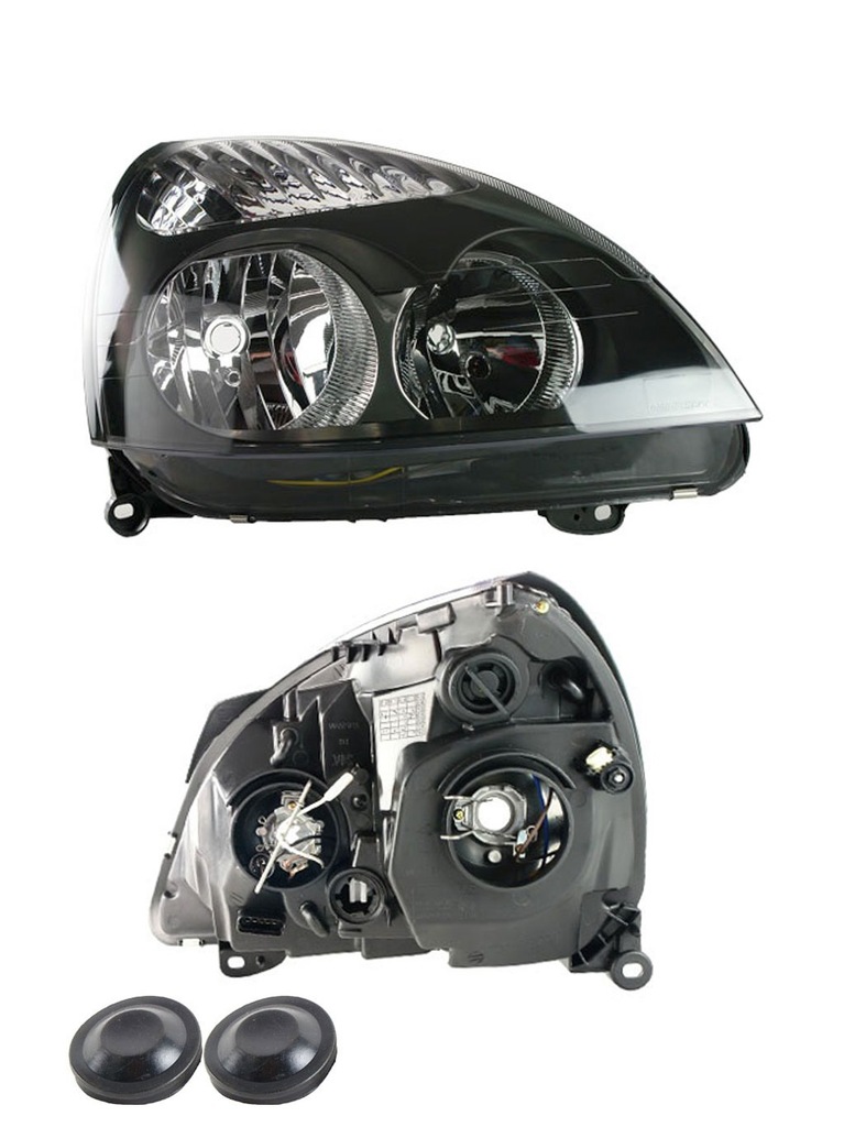 фото №1, Фара лампа перед renault clio ii thalia 01-