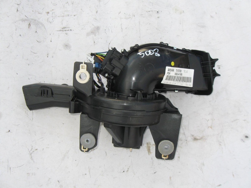 фото №1, Peugeot 5008 повітродувка вентилятор лівий 9683441680