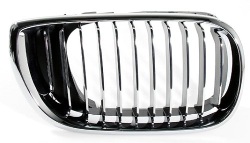 фото №1, Решётка радиатора решётка решётка радиатора решётка радиатора bmw 3 e46 01 правая хром