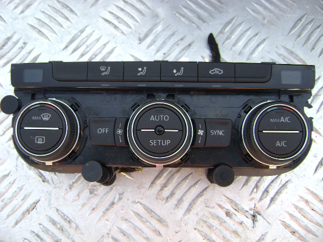 фото №1, Vw golf vii - панель кондиционера 5g0907044q