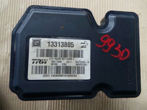 фото №3, Opel insignia насос abs 13313805