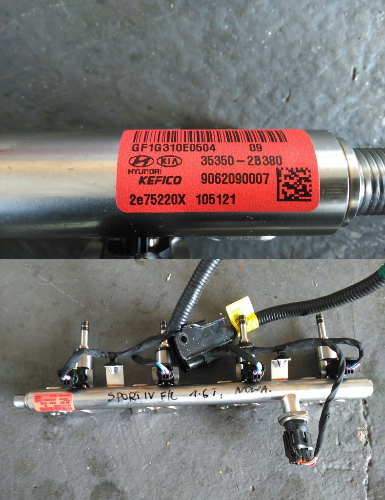 фото №1, Kia sportage iv lift 2018 1.6 t молдинг упорскування