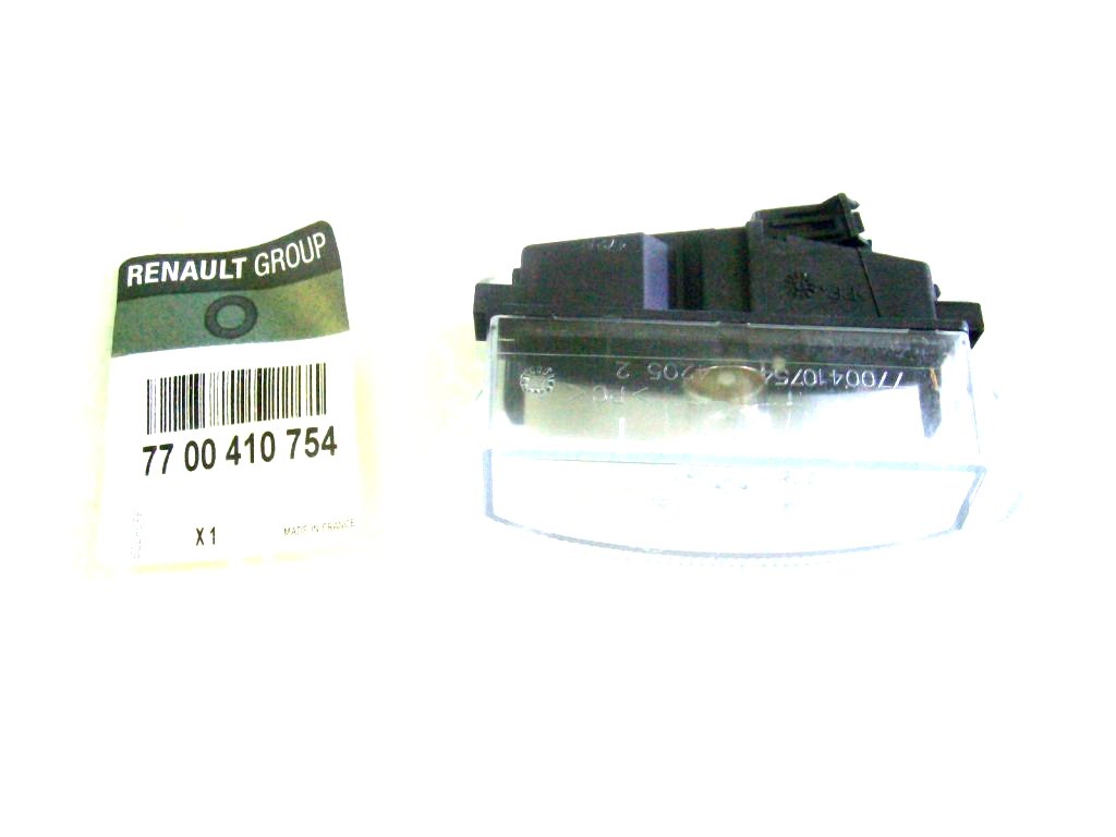 фото №2, Лампа освітлення номерного знака rej. renault