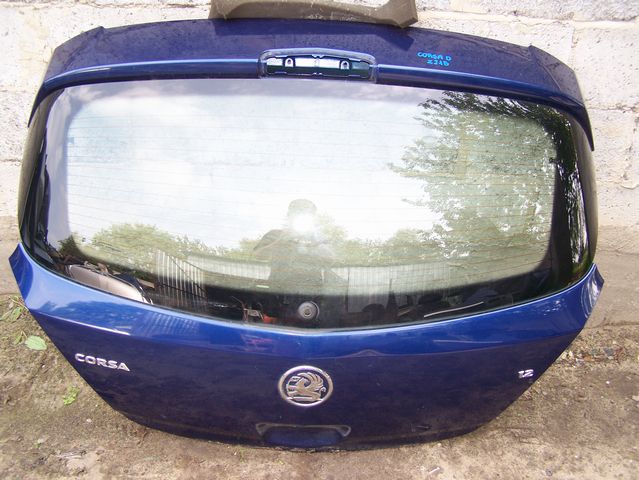 фото №1, Opel corsa d- крышка багажника задняя багажника z21b