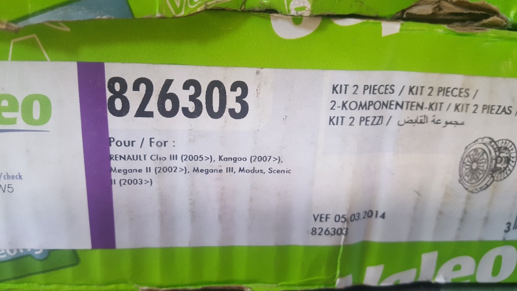 фото №2, Зчеплення dacia logan renault megane 1.6 826303