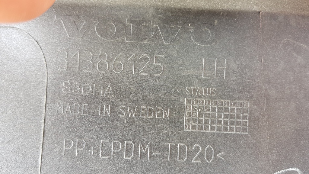 фото №6, Volvo v90 2017- накладка поріг права