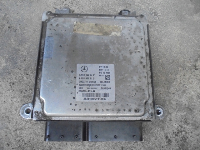 фото №1, W212 бортовий комп'ютер блок керування a6519003701 mercedes e