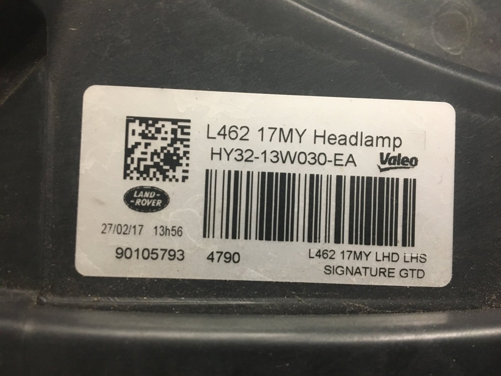 Land rover discovery v фара ліва full led в Україні