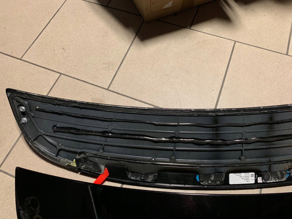 Tesla model x спойлер кришки задня багажник лампа Оригінал