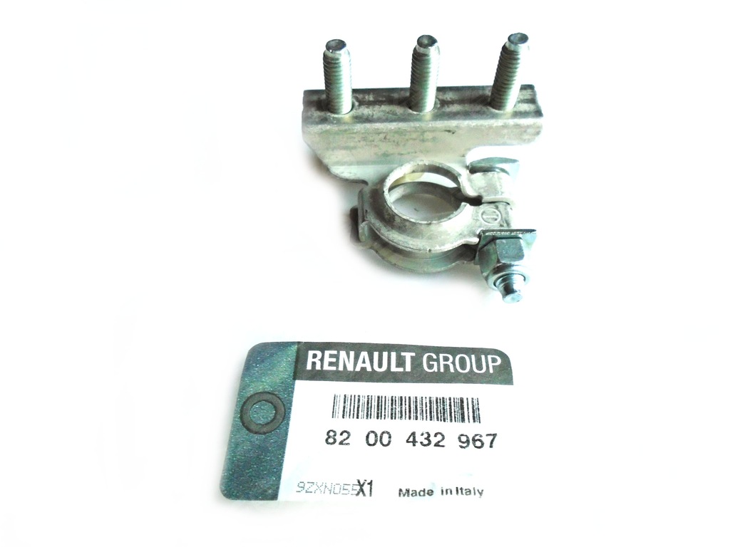 фото №11, Клемма аккумулятор минусовая renault trafic, scenic