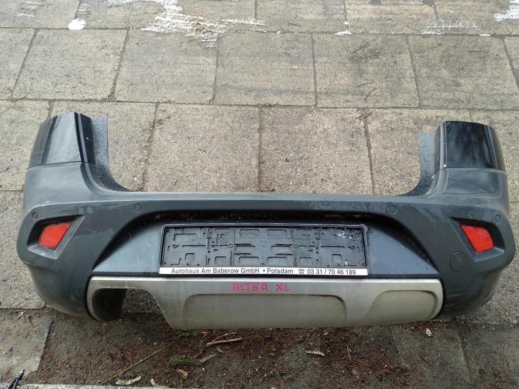 фото №1, Бампер задняя задний seat altea xl freetrack kompletny oryg.