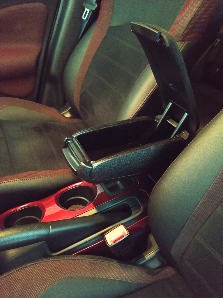 фото №8, Подлокотник seat mii vw up кожа с czarną nicią