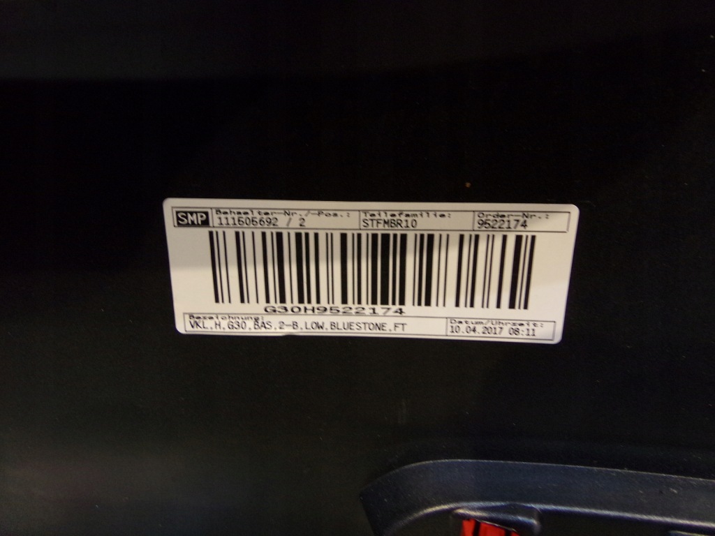 Bmw 5 g30 бампер pdc задня накладка різні кольори Недорого