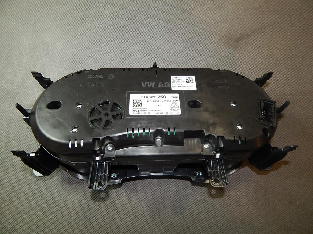фото №5, Vw touran 5t 1.4 tsi счетчик приборы 5ta920750