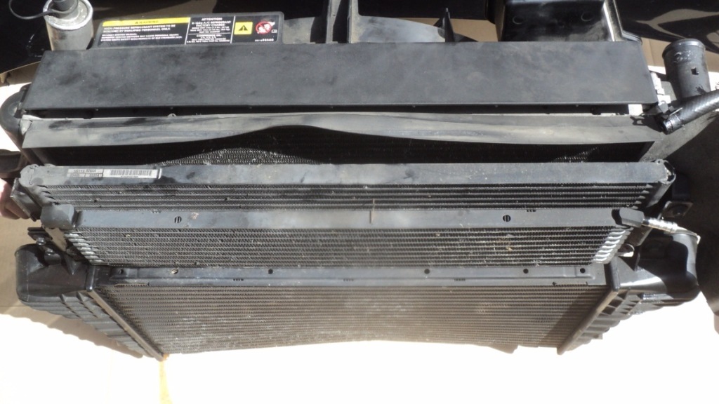 фото №5, Комплект радиатор вентилятор jeep cherokee 3.0 crd