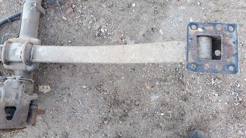 фото №4, Задня oś renault master movano 98-09 pod abs r16