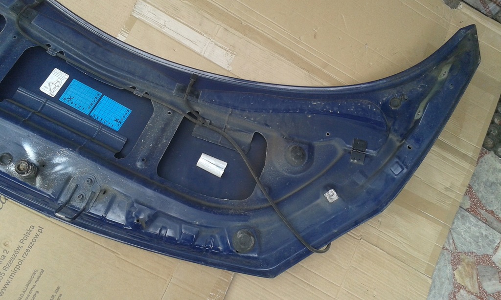 фото №6, Капот / кришка renault scenic ii 03-09 + петлі