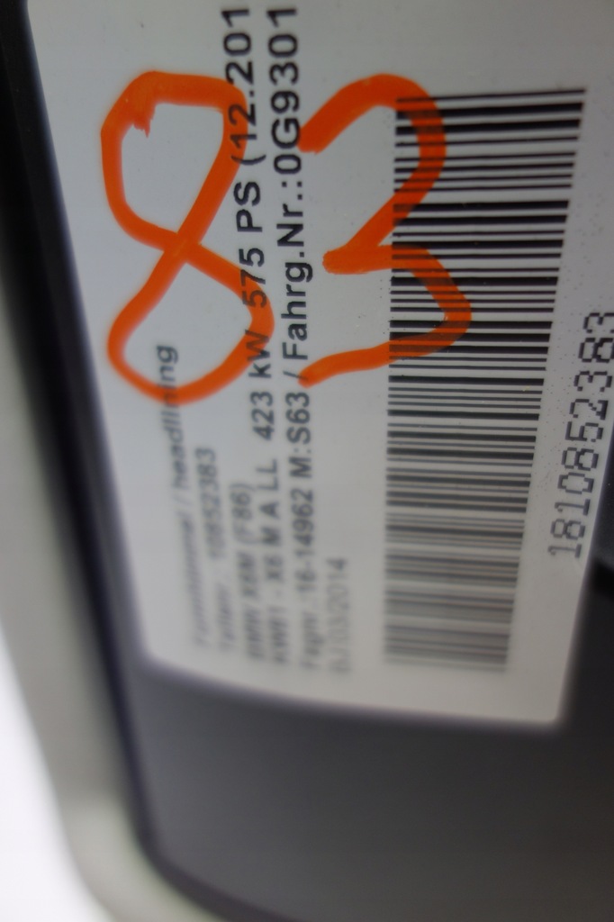 фото №10, Потолок потолок bmw x6 f16 f86 alcantara