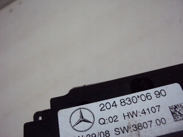 фото №6, Панель кондиціонера mercedes c-klasa w204