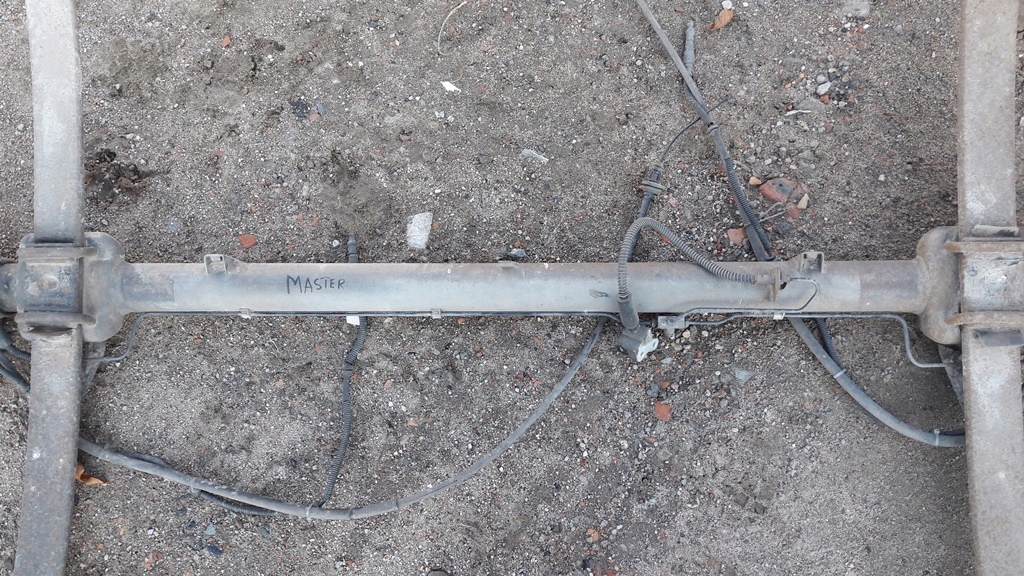 фото №6, Задня oś renault master movano 98-09 pod abs r16