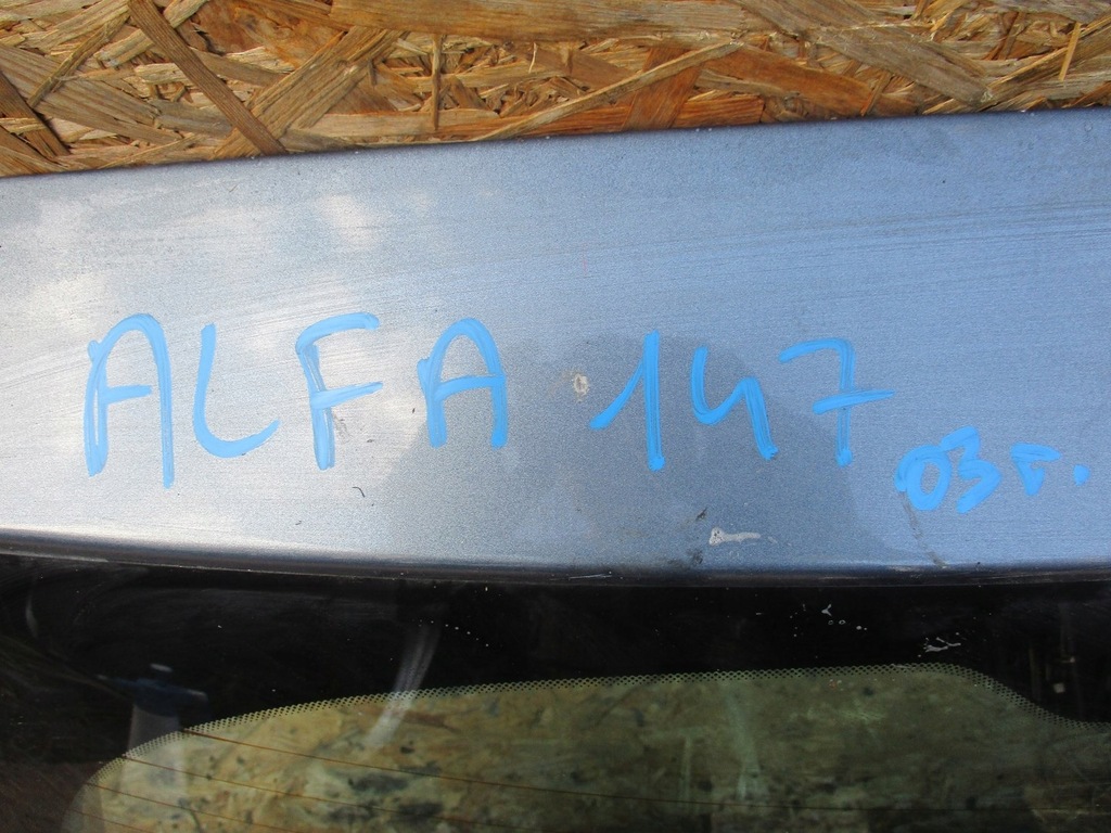 фото №4, Крышка багажника задняя alfa romeo 147 03r
