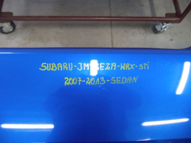 фото №7, Subaru impreza wrx sti 2007-2013 бампер задня sedan