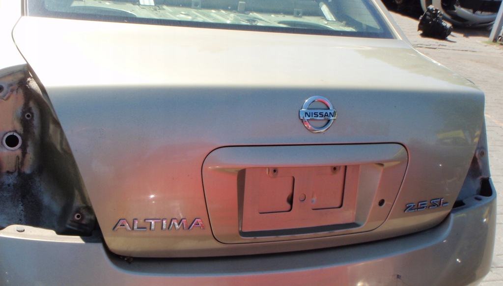 фото №7, Nissan altima ey1 l31 02-06 накладка крышки задняя