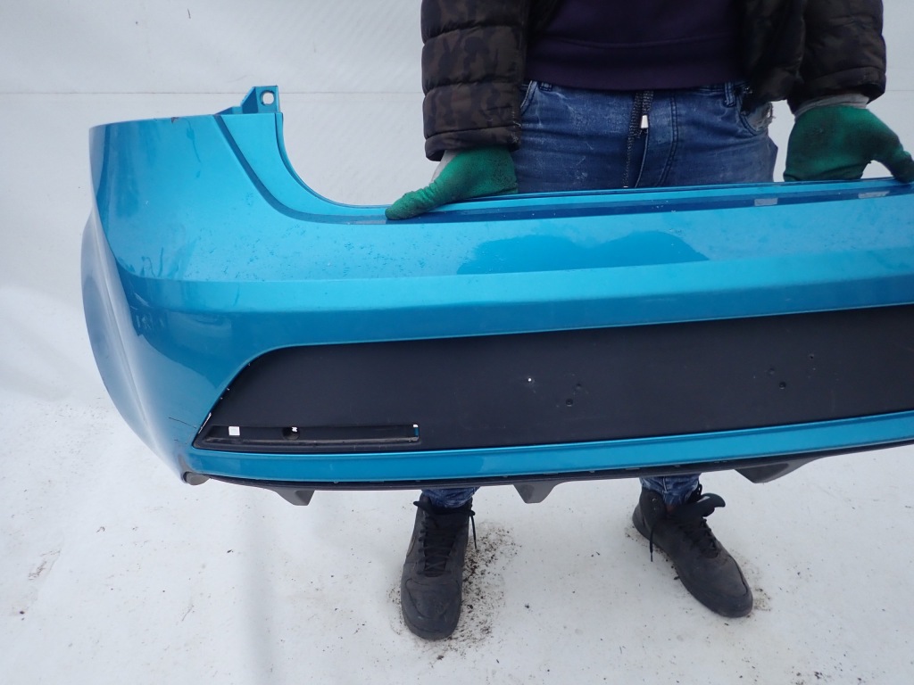 фото №9, Seat ibiza iv 4 5d fr 08-17 бампер задняя задний