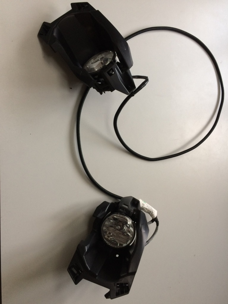 фото №1, Kangoo lift 13- противотуманные фары противотуманная фара рамка электропроводка