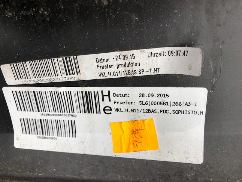 фото №5, Bmw 7 g11 бампер задний задняя оригинал