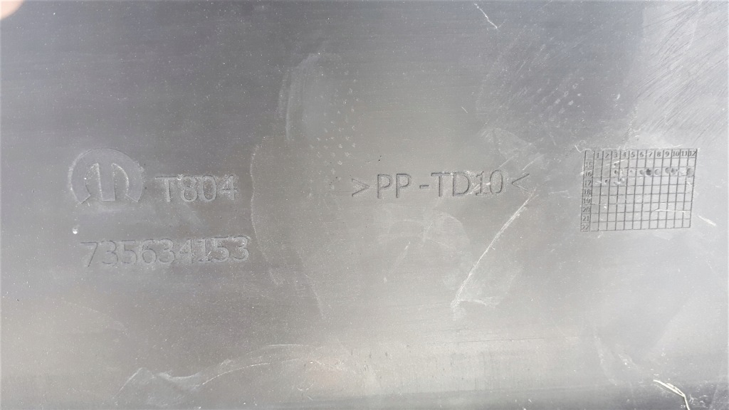 фото №10, Fiat tipo ii kombi бампер задня pdc 735634153 org