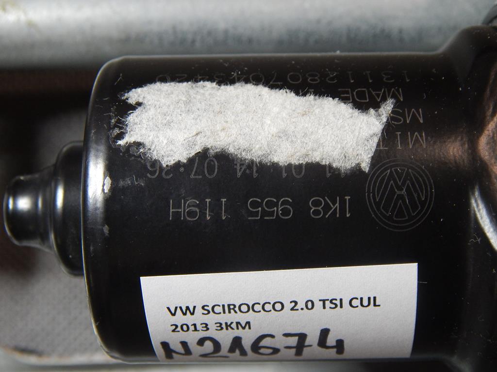 фото №3, Vw scirocco механізм двірник перед 1k8955023k